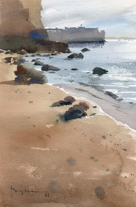 Rocas en la playa