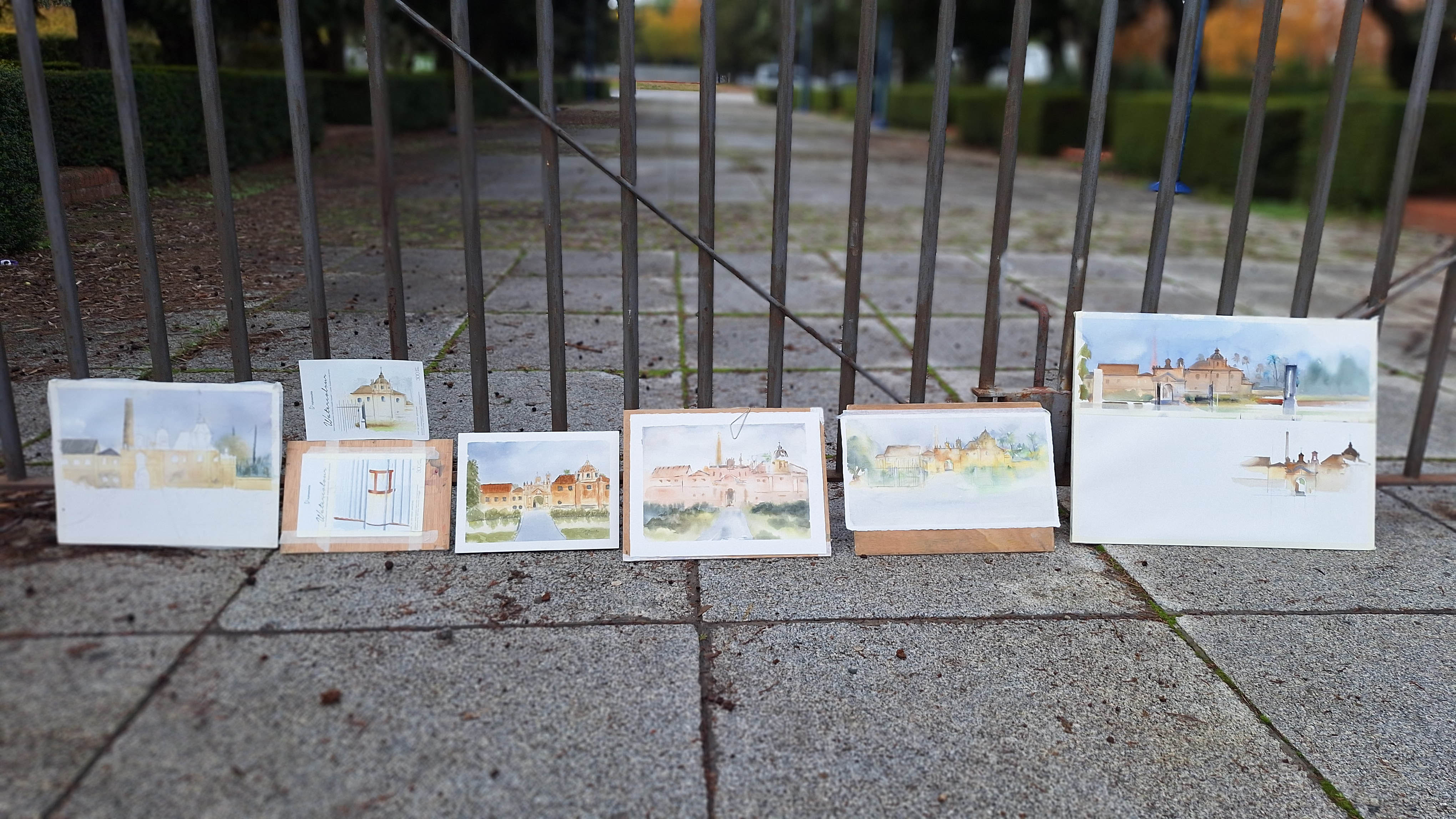 LA CARTUJA. PINTAR ENTRE LA NIEBLA