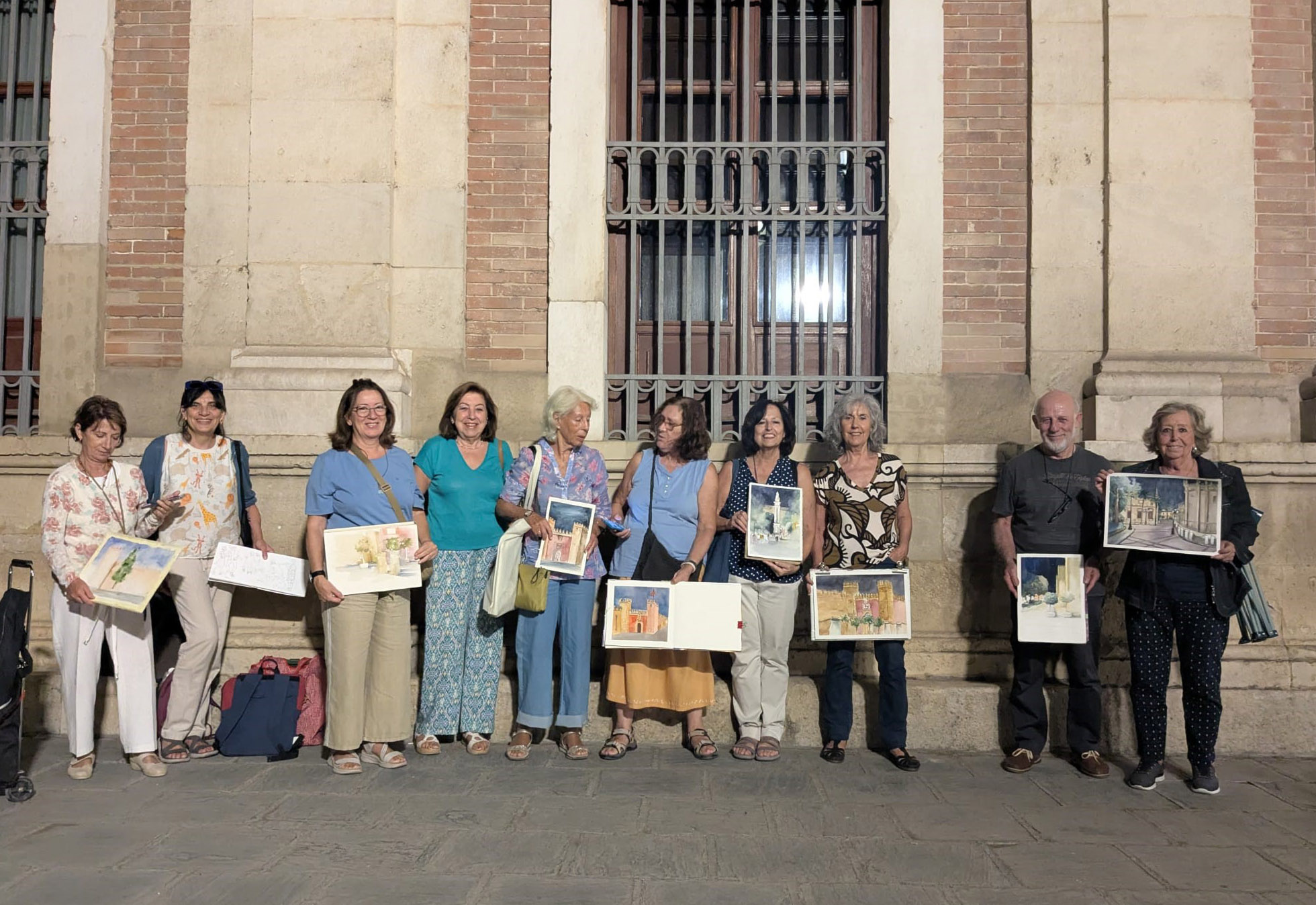 Noche en blanco. Participantes