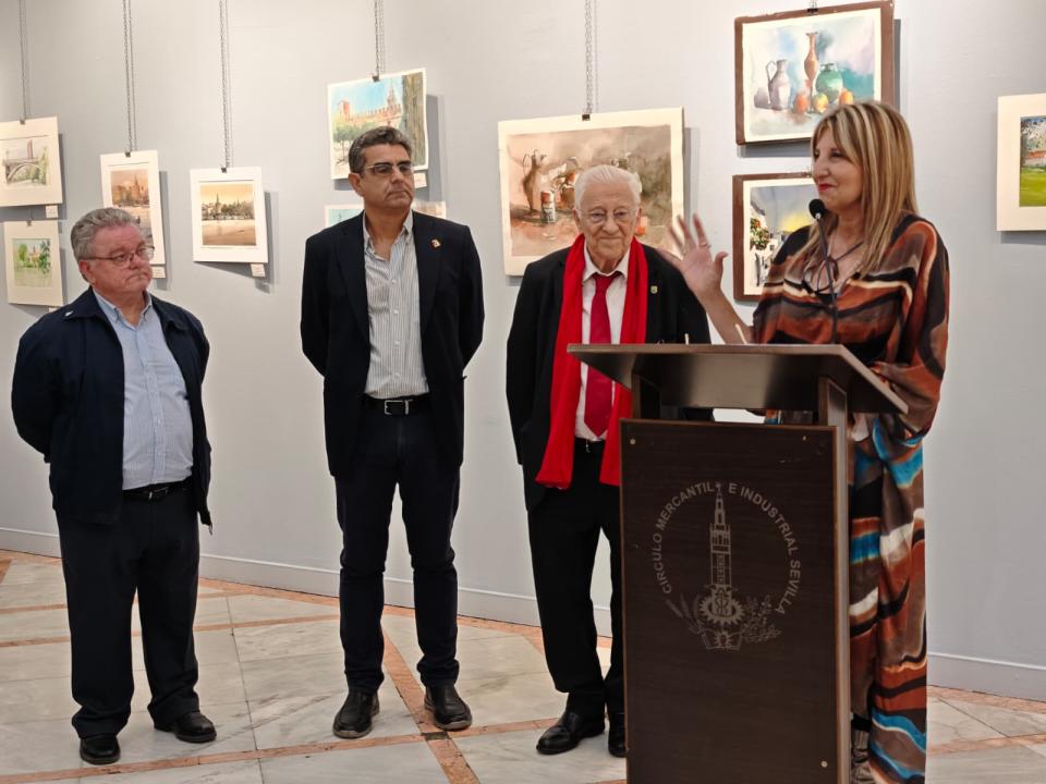 Imagen de la noticia: Inauguración de la exposición solidaria “Pinceladas que unen”